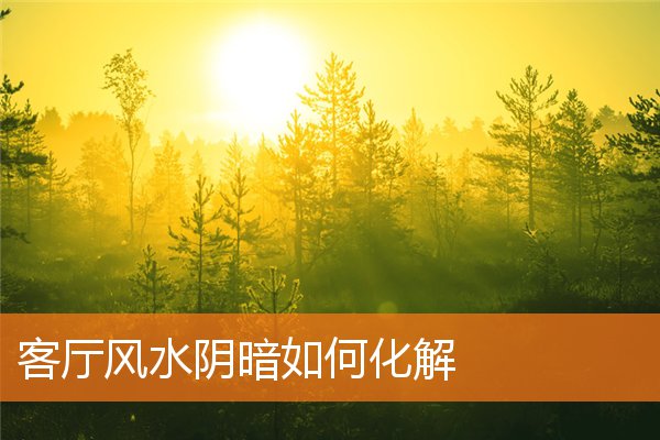 客厅风水阴暗如何化解(暗厅的房子的风水学)