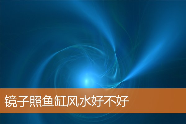 镜子前面可以摆放鱼缸吗(家居风水鱼缸摆放位置)