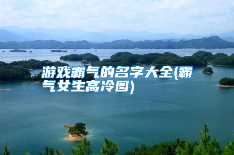 游戏霸气的名字大全(霸气女生高冷图)