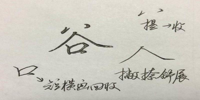 八字加一笔是什么字(硬笔行楷八字)