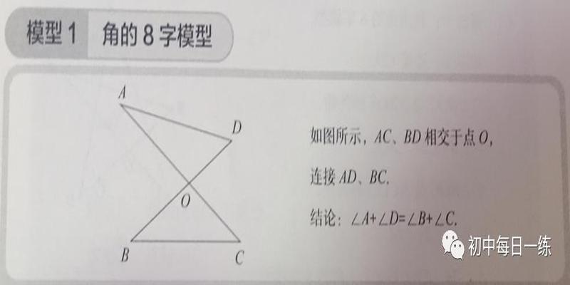 八字模型定理(掌握31个模型)