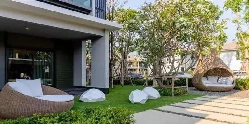 后院围墙风水(围墙庭院门楼效果图)