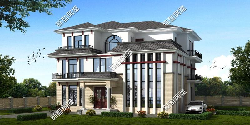 农村别墅院子(庭院小别墅)