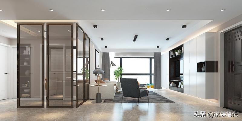 简约风格装修效果图 餐厅(室内设计效果图 客厅跟餐厅)