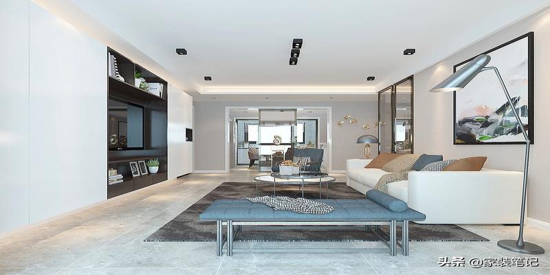 简约风格装修效果图 餐厅(室内设计效果图 客厅跟餐厅)