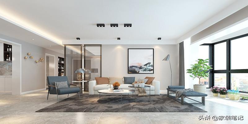 简约风格装修效果图 餐厅(室内设计效果图 客厅跟餐厅)