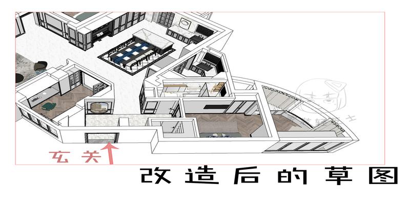 异形室内空间如何设计(异形户型平面图)