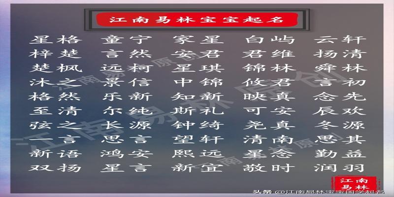 儿子取名字大全寓意深远(好听有寓意的小孩名字大全)