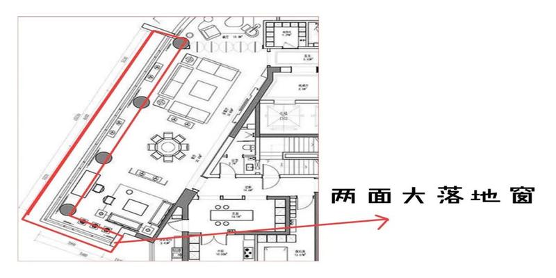 采光面积比和窗地面积比(两面采光房子设计户型)