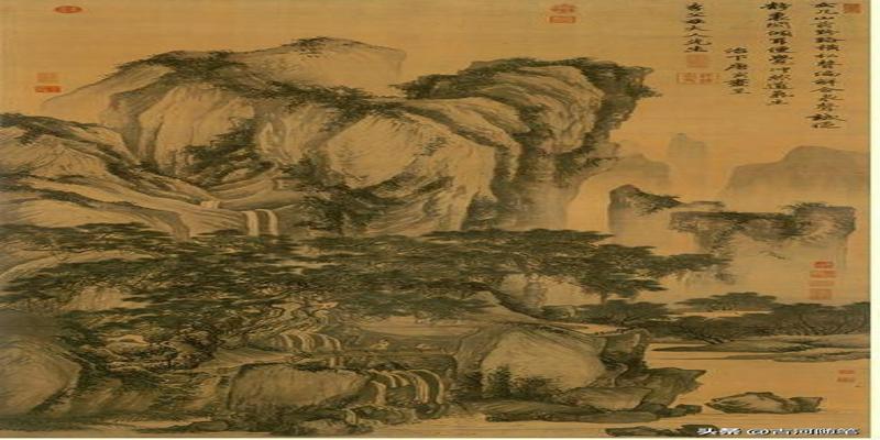 唐伯虎八字分析(唐伯虎山水人物系列)