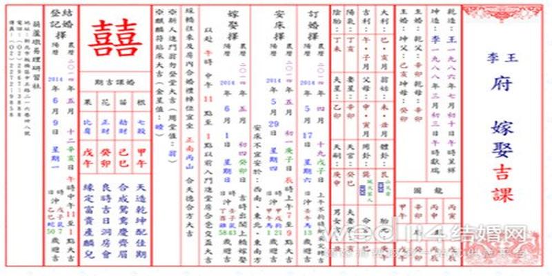 合生辰八字算婚期(结婚算日子是怎么算的)