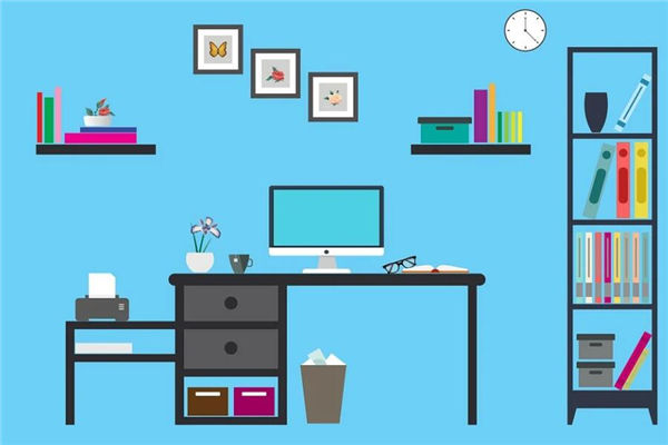 书桌摆放位置有什么讲究(房间书桌怎么摆放)