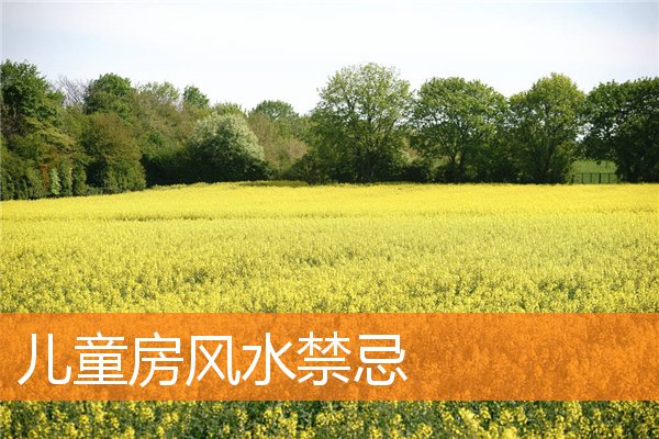 儿童房风水禁忌(儿童房的风水讲究)