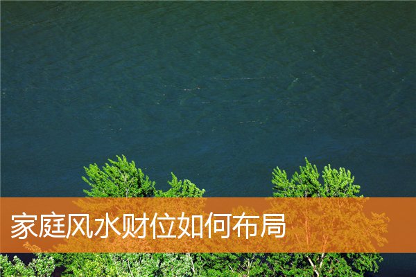 家庭风水财位如何布局(房间风水布局图财位)