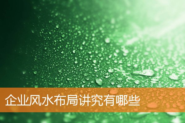 企业风水布局讲究有哪些(从财帛宫看适合什么职业)