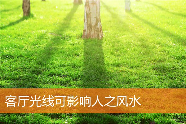 客厅光线可影响人之风水(客厅没有光线怎么设计)