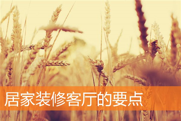 居家装修客厅的要点(客厅风水摆设)