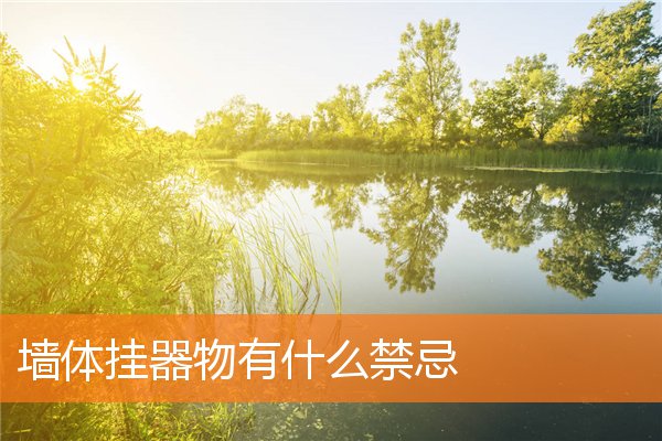 墙体挂器物有什么禁忌(客厅墙壁可以用什么材料)