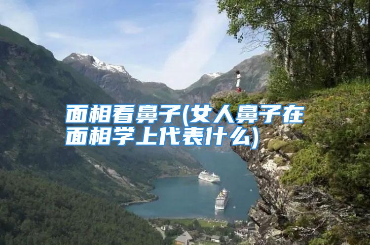 面相看鼻子(女人鼻子在面相学上代表什么)