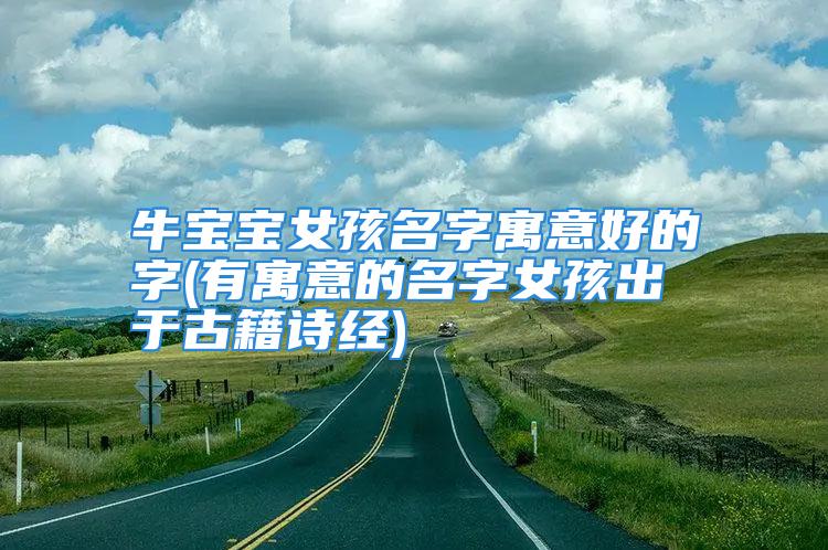 牛宝宝女孩名字寓意好的字(有寓意的名字女孩出于古籍诗经)