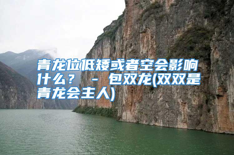 青龙位低矮或者空会影响什么？ - 包双龙(双双是青龙会主人)