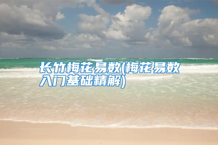 长竹梅花易数(梅花易数入门基础精解)