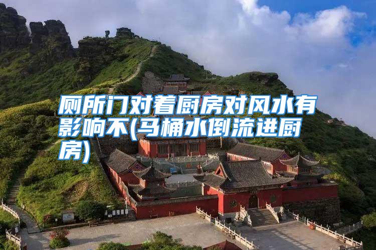 厕所门对着厨房对风水有影响不(马桶水倒流进厨房)