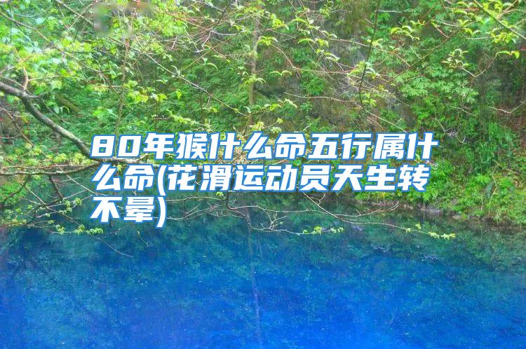 80年猴什么命五行属什么命(花滑运动员天生转不晕)