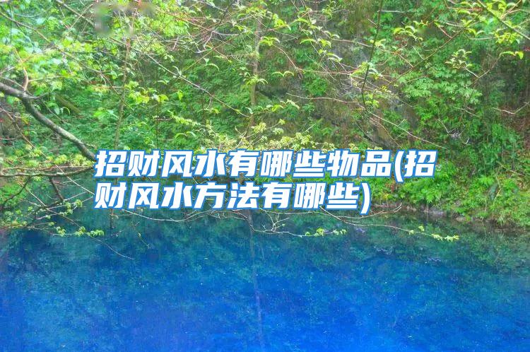 招财风水有哪些物品(招财风水方法有哪些)
