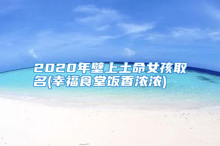 2020年壁上土命女孩取名(幸福食堂饭香浓浓)