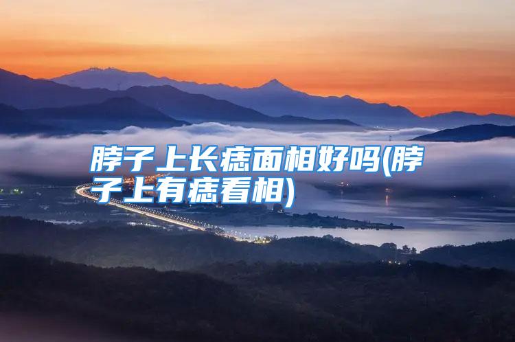 脖子上长痣面相好吗(脖子上有痣看相)
