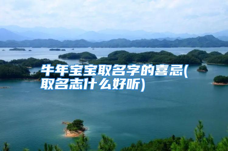 牛年宝宝取名字的喜忌(取名志什么好听)