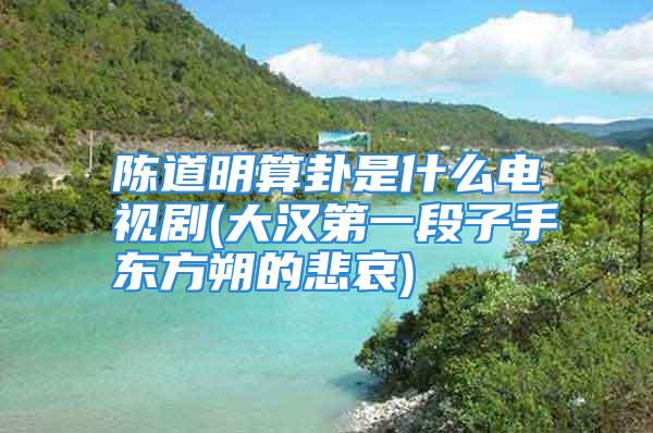 陈道明算卦是什么电视剧(大汉第一段子手东方朔的悲哀)