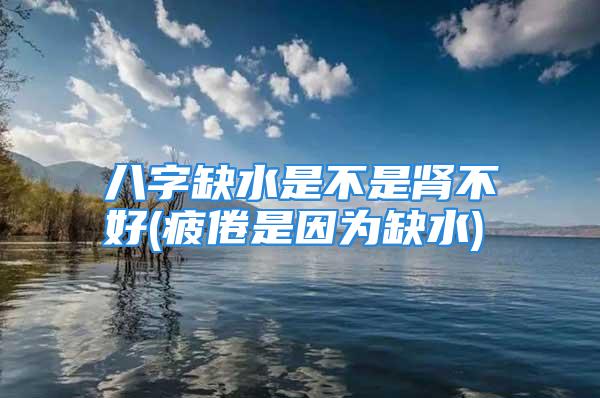 八字缺水是不是肾不好(疲倦是因为缺水)