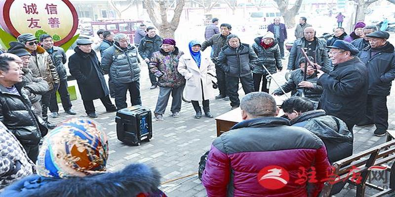 西平有个算卦的大神(西平县举办迎春书会)