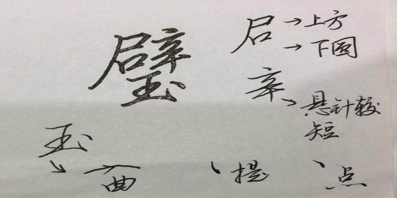 八字的笔顺笔画(硬笔行楷八字)