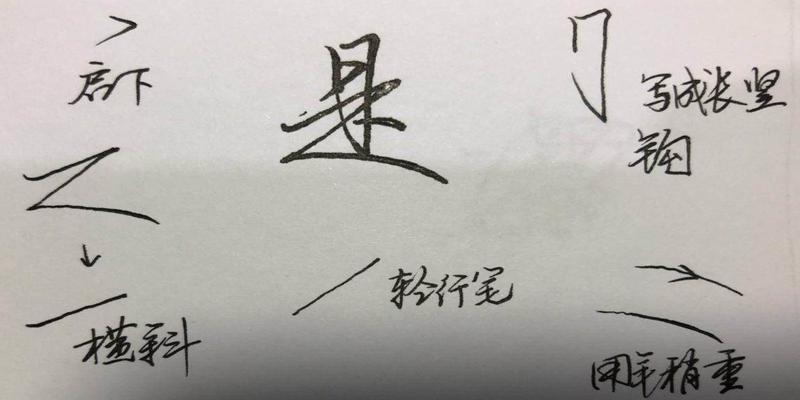 八字的笔顺笔画(硬笔行楷八字)