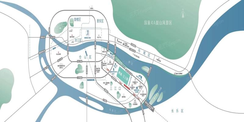 江滨立交桥(江桥规划图)