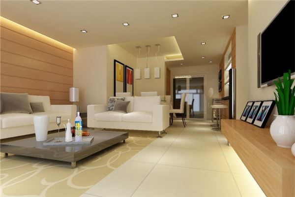 客厅颜色补土布置(客厅如何配色)