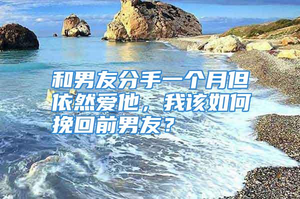 和男友分手一个月但依然爱他，我该如何挽回前男友？