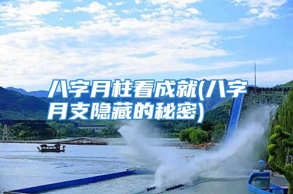 八字月柱看成就(八字月支隐藏的秘密)