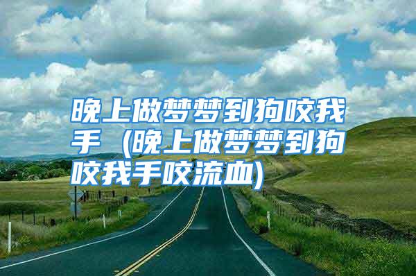 晚上做梦梦到狗咬我手 (晚上做梦梦到狗咬我手咬流血)