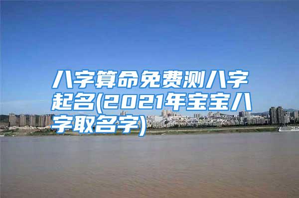 八字算命免费测八字起名(2021年宝宝八字取名字)