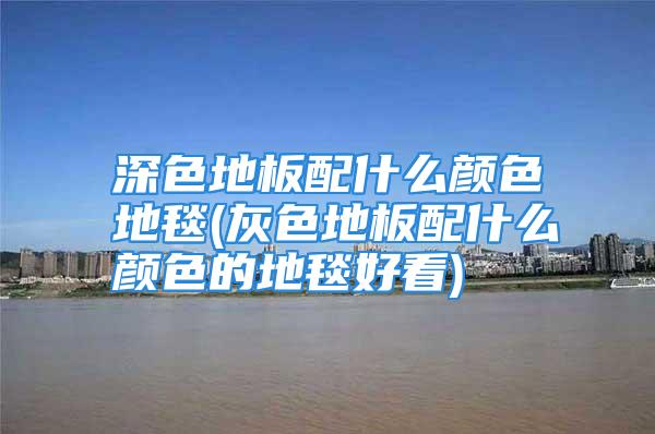 深色地板配什么颜色地毯(灰色地板配什么颜色的地毯好看)