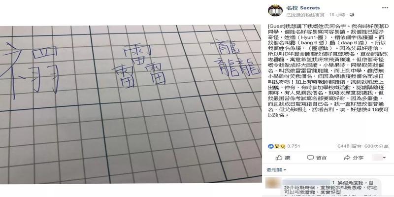 寿光瞎子算卦(爸妈给取名“禤靐龘”)