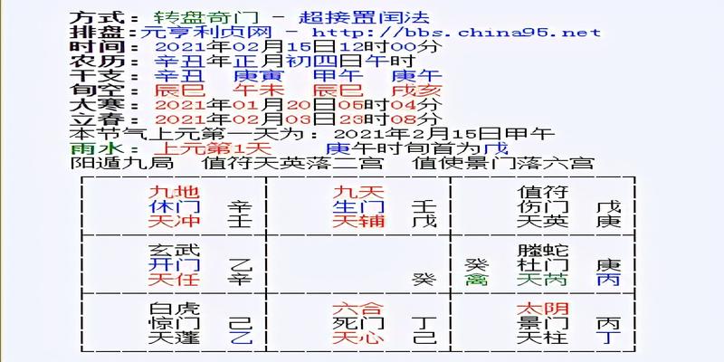 算卦奇门遁甲算得准吗(奇门遁甲算命)