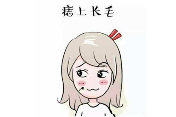 从算命看相角度解读痣上长毛的命运吉凶(长毛象长什么样)