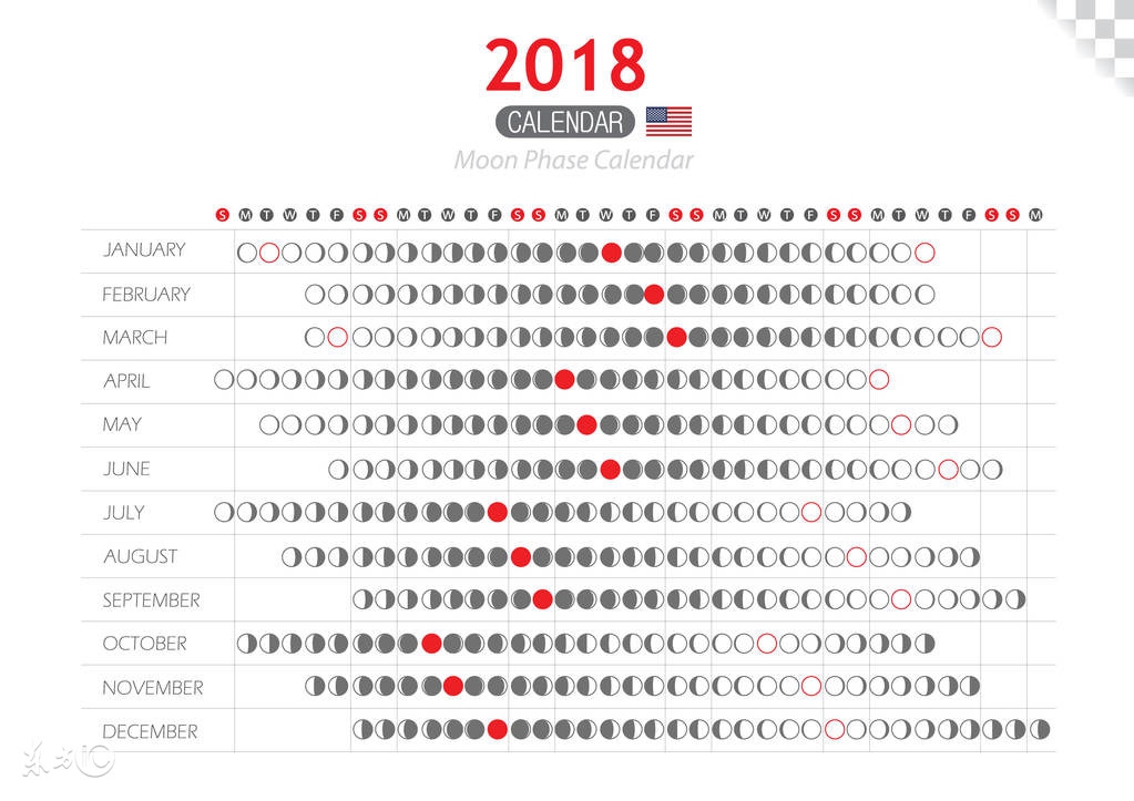 2018年的日历表(2018年世界各国日历欣赏)