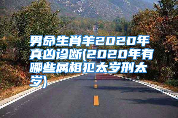 男命生肖羊2020年真凶诊断(2020年有哪些属相犯太岁刑太岁)