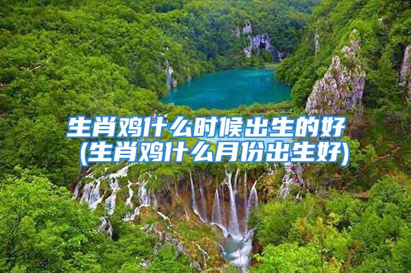 生肖鸡什么时候出生的好 (生肖鸡什么月份出生好)